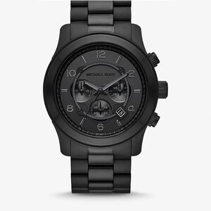 Michael kors Oversized Runway Black Tone Watch